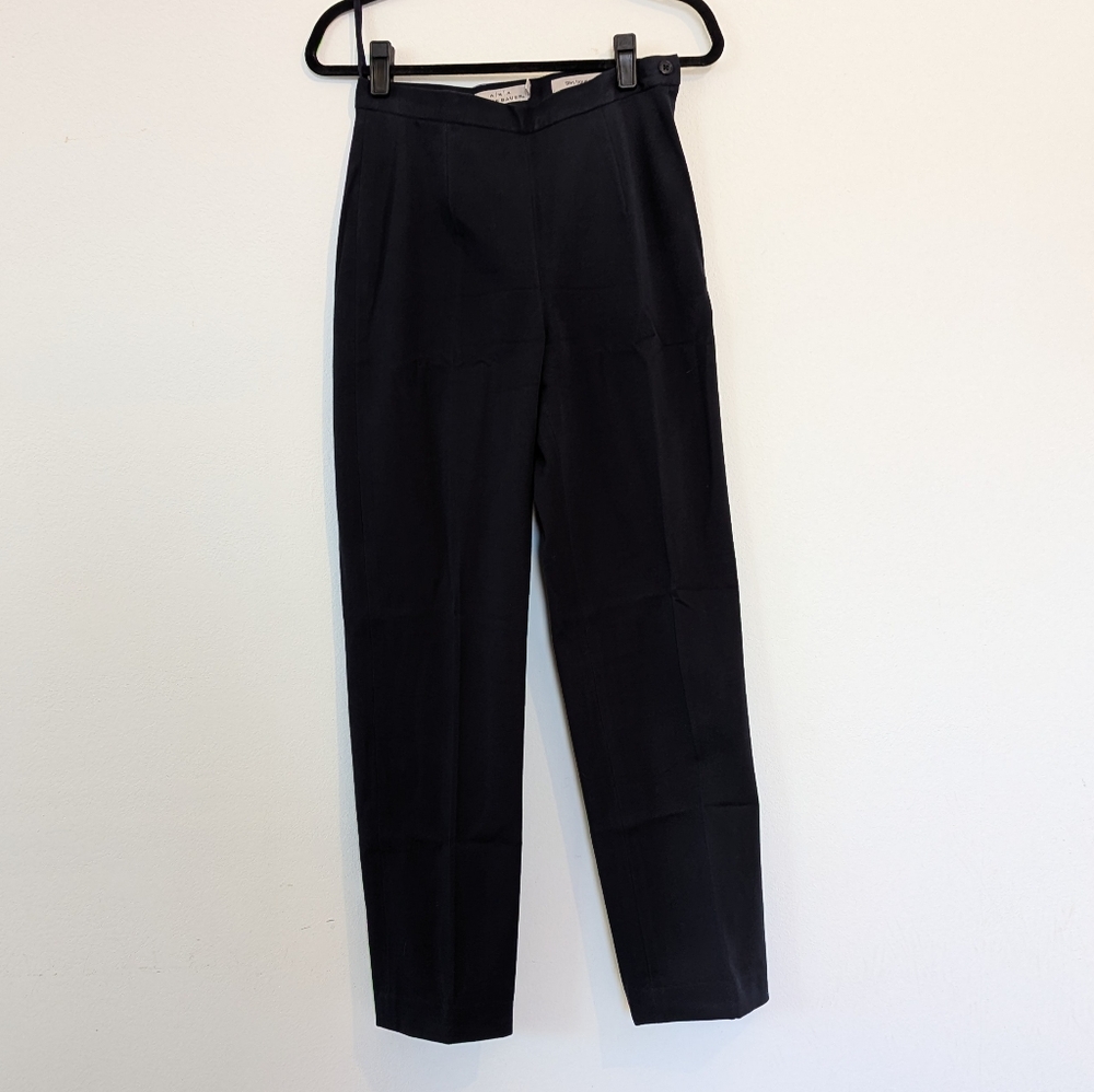 Eddie Bauer Navy Blue Slim Trouser Pants Size 6
